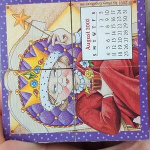 Mary Engelbreit Calendar Cube 2002